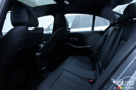 2023 BMW M340i xDrive, rear seats